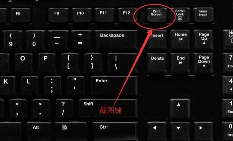 电脑按哪个键截图